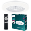 20W stropný ventilátor LED plafónová lampa 42W 4400lm 3000/4400/6500K CCT biela + diaľkové ovládanie Amigo Philips 20W stropný ventilátor LED plafónová lampa 42W 4400lm 3000/4400/6500K CCT biela + diaľkové ovládanie Amigo Philips