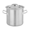 YATO GASTRO Hrniec s pokrievkou 6 litrov 200 x 200 mm inox YATO GASTRO Hrniec s pokrievkou 6 litrov 200 x 200 mm inox