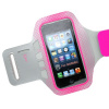 Puzdro športové Apple iPhone 5/5C/5S/SE sivé/ružové
