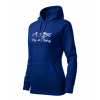 Dámska mikina s výšivkou Vysoké Tatry, s kapucňou Farba: 05-kráľovsky modrá, Veľkosť: L Dámska mikina s výšivkou Vysoké Tatry, s kapucňou Farba: 05-kráľovsky modrá, Veľkosť: L