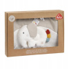 Baby fehn Podložka na hraní s polštářkem FehnNatur Slon Baby fehn Podložka na hraní s polštářkem FehnNatur Slon