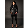 Max Original Leather Dámska kožená bunda GOLDIE (XL 50-52) - Čierna - XL Max Original Leather Dámska kožená bunda GOLDIE (XL 50-52) - Čierna - XL