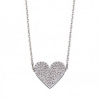 Strieborný náhrdelník Fiorelli silver Srdce N4260C Strieborný náhrdelník Fiorelli silver Srdce N4260C