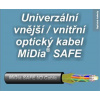 LT midi SAFE, 24 vl. AW, 2x12 vl./trub., LS0H plášť, Glass reinforced, OD 10,8 mm LT midi SAFE, 24 vl. AW, 2x12 vl./trub., LS0H plášť, Glass reinforced, OD 10,8 mm