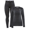 Dámsky funkčný set CRAFT CORE Wool Merino black S Dámsky funkčný set CRAFT CORE Wool Merino black S