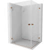 Mexen Lunar-B Duo sprchový kút výklopný 95 x 75 cm, transparentný, ružové zlato - 832-095L-075P-60-00 Mexen Lunar-B Duo sprchový kút výklopný 95 x 75 cm, transparentný, ružové zlato - 832-095L-075P-60-00