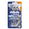 Gillette Blue 3 (Blue3) Comfort strojček na holenie 6ks Gillette Blue 3 (Blue3) Comfort strojček na holenie 6ks
