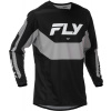 dres KINETIC, FLY RACING - USA 2026 (černá/šedá) XL dres KINETIC, FLY RACING - USA 2026 (černá/šedá) XL