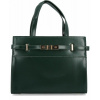 Dámská kabelka kufrík Herisson fľašková zelená 19R509 Dámská kabelka kufrík Herisson fľašková zelená 19R509