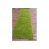 Behúň Shaggy Parisian zelený (Zelený behúň skladom v šírke od 60cm do 200cm) Behúň Shaggy Parisian zelený (Zelený behúň skladom v šírke od 60cm do 200cm)