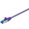 S/FTP (PiMF) Patchkábel LSOH 1m cat.6a, fialový, Cu S/FTP (PiMF) Patchkábel LSOH 1m cat.6a, fialový, Cu
