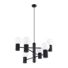 Sollux Lighting Luster Halo, 6x biele sklenené tienidlo, b Sollux Lighting Luster Halo, 6x biele sklenené tienidlo, b