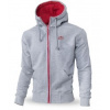 DOBERMANS NIOHOGGR BZ219 mikina kapucňou zips šedá DOBERMANS 05-0047 DOBERMANS NIOHOGGR BZ219 mikina kapucňou zips šedá DOBERMANS 05-0047