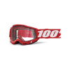 100% SPEEDLAB Cyklistické okuliare - ACCURI 2 ENDURO MTB - červená/biela 100% SPEEDLAB Cyklistické okuliare - ACCURI 2 ENDURO MTB - červená/biela