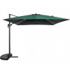 Ekspan Veľký záhradný hliníkový slnečník ROMA 300 cm béžový s bočným ramenom Barva: Tmavě-zelená Ekspan Veľký záhradný hliníkový slnečník ROMA 300 cm béžový s bočným ramenom Barva: Tmavě-zelená