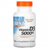 Doctor's Best Vitamín D3 5000 IU - 720 mäkkých gélov Doctor's Best Vitamín D3 5000 IU - 720 mäkkých gélov
