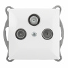 Orno Účastnícka zásuvka „RTV/SAT“ Pearl, GAPS-2P, biela Orno Účastnícka zásuvka „RTV/SAT“ Pearl, GAPS-2P, biela