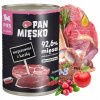 Pan Mięsko mokré krmivo s bravčovým mäsom 0,4 kg Pan Mięsko mokré krmivo s bravčovým mäsom 0,4 kg