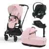 Cybex Priam 4 kombinovaný kočík 4v1 / PEACH PINK Cybex Priam 4 kombinovaný kočík 4v1 / PEACH PINK