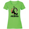 Tričko na pilates - Limetková Tričko na pilates - Limetková