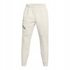 Pánske nohavice Under Armour Unstoppable Fleece summit white/black S Pánske nohavice Under Armour Unstoppable Fleece summit white/black S