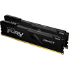Kingston FURY Beast Sada RAM pre PC DDR4 16 GB 2 x 8 GB 3200 MHz 288-pinový DIMM CL16 KF432C16BBK2/16; KF432C16BBK2/16
