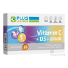 Plus Lekáreň Vitamín C + D3 + zinok 30 tabliet Plus Lekáreň Vitamín C + D3 + zinok 30 tabliet