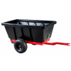 vozík přívěsný dvoukolový, korba plastová 500l vozík přívěsný dvoukolový, korba plastová 500l