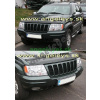 Kožený kryt kapoty Jeep Grand Cherokee WJ 99-04 V8 SUV Farba: čierny Kožený kryt kapoty Jeep Grand Cherokee WJ 99-04 V8 SUV Farba: čierny