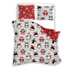 Posteľná Bielizeň vianočné 140x200 scandic 076 tučniaky Posteľná Bielizeň vianočné 140x200 scandic 076 tučniaky
