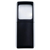 Lupa, 35x38 mm, s LED svetlom, WEDO, čierna Lupa, 35x38 mm, s LED svetlom, WEDO, čierna