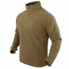 Mikina CONDOR 1/4 ZIP FLEECE COYOTE BROWN veľ.S Mikina CONDOR 1/4 ZIP FLEECE COYOTE BROWN veľ.S