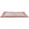 Podložka na ležanie VIVIANA, zamatová tkanina, antická ružová 95 x 65 cm Podložka na ležanie VIVIANA, zamatová tkanina, antická ružová 95 x 65 cm