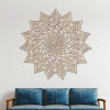 drevo zivota Drevená mandala na stenu LASKAVOSTI Farebný vzor: Dub Sonoma, Rozmery (cm): 95x95 drevo zivota Drevená mandala na stenu LASKAVOSTI Farebný vzor: Dub Sonoma, Rozmery (cm): 95x95