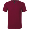 Malfini premium Action V-neck Pánske tričko 700 garnet M Malfini premium Action V-neck Pánske tričko 700 garnet M