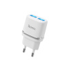 Nabíjecí adaptér do sítě Hoco C12 Dual USB (5V / 2,4A) (Bílý) Nabíjecí adaptér do sítě Hoco C12 Dual USB (5V / 2,4A) (Bílý)