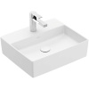 VILLEROY & BOCH Memento 2.0 obdĺžnikové umývadlo na dosku s otvorom, bez prepadu, 500 x 420 mm, Stone White, s povrchom CeramicPlus, 4A0751RW VILLEROY & BOCH Memento 2.0 obdĺžnikové umývadlo na dosku s otvorom, bez prepadu, 500 x 420 mm, Stone White, s povrchom CeramicPlus, 4A0751RW