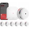 DETEKTOR DYMU SÚPRAVA X-SENSE FS61 6x Detektor XS01-M + HUB WiFi SBS50 Aplikácia DETEKTOR DYMU SÚPRAVA X-SENSE FS61 6x Detektor XS01-M + HUB WiFi SBS50 Aplikácia