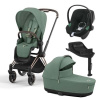 Cybex Priam 4 kombinovaný kočík 4v1 / LEAF GREEN Cybex Priam 4 kombinovaný kočík 4v1 / LEAF GREEN