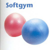 Ledraplastic Overball SOFTGYM Farba: Červená Ledraplastic Overball SOFTGYM Farba: Červená