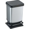 Rotho Odpadkový koš PASO 20 l / STŘÍBRNÝ Rotho Odpadkový koš PASO 20 l / STŘÍBRNÝ