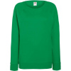 F.O.L. | Lady-Fit LW Raglan Sweat, Dámska raglánová mikina, zelená Kelly, S F.O.L. | Lady-Fit LW Raglan Sweat, Dámska raglánová mikina, zelená Kelly, S