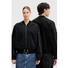 Rifľová bomber bunda Diesel D-GUZ A19882.0BEBQ čierna M Rifľová bomber bunda Diesel D-GUZ A19882.0BEBQ čierna M