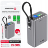 Powerbank pre tablet, laptop, smartfón SWISSTEN 25000mAh, kábel USB-C PD Powerbank pre tablet, laptop, smartfón SWISSTEN 25000mAh, kábel USB-C PD