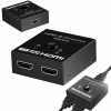 HDMI 2.0 PREPÍNAČ ROZBOČOVAČ 2x DO 1 HDMI 4K OBOJSMERNÝ 2x1 SPLITTER HDMI 2.0 PREPÍNAČ ROZBOČOVAČ 2x DO 1 HDMI 4K OBOJSMERNÝ 2x1 SPLITTER