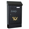Poštová schránka - Poľsko Solid A4 Letter Box - Čierna poštová schránka (Poľsko Solid A4 Letter Box - Čierna poštová schránka) Poštová schránka - Poľsko Solid A4 Letter Box - Čierna poštová schránka (Poľsko Solid A4 Letter Box - Čierna poštová schránka)
