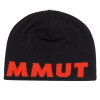 MAMMUT LOGO BEANIE black MAMMUT LOGO BEANIE black