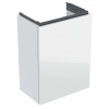 Geberit Acanto Umývadlová skrinka, 54x39x25 cm, 1 dvierka, pánty L/P, sklo/biela 503.001.01.2 Geberit Acanto Umývadlová skrinka, 54x39x25 cm, 1 dvierka, pánty L/P, sklo/biela 503.001.01.2
