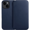 Diárové puzdro na Apple iPhone 14 Plus Dual Pocket modré Diárové puzdro na Apple iPhone 14 Plus Dual Pocket modré
