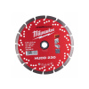 Diamantový rezací kotúč MILWAUKEE 230 x 2,6 x 10 x 22,2 mm Segmentovaný HUDD Diamantový rezací kotúč MILWAUKEE 230 x 2,6 x 10 x 22,2 mm Segmentovaný HUDD